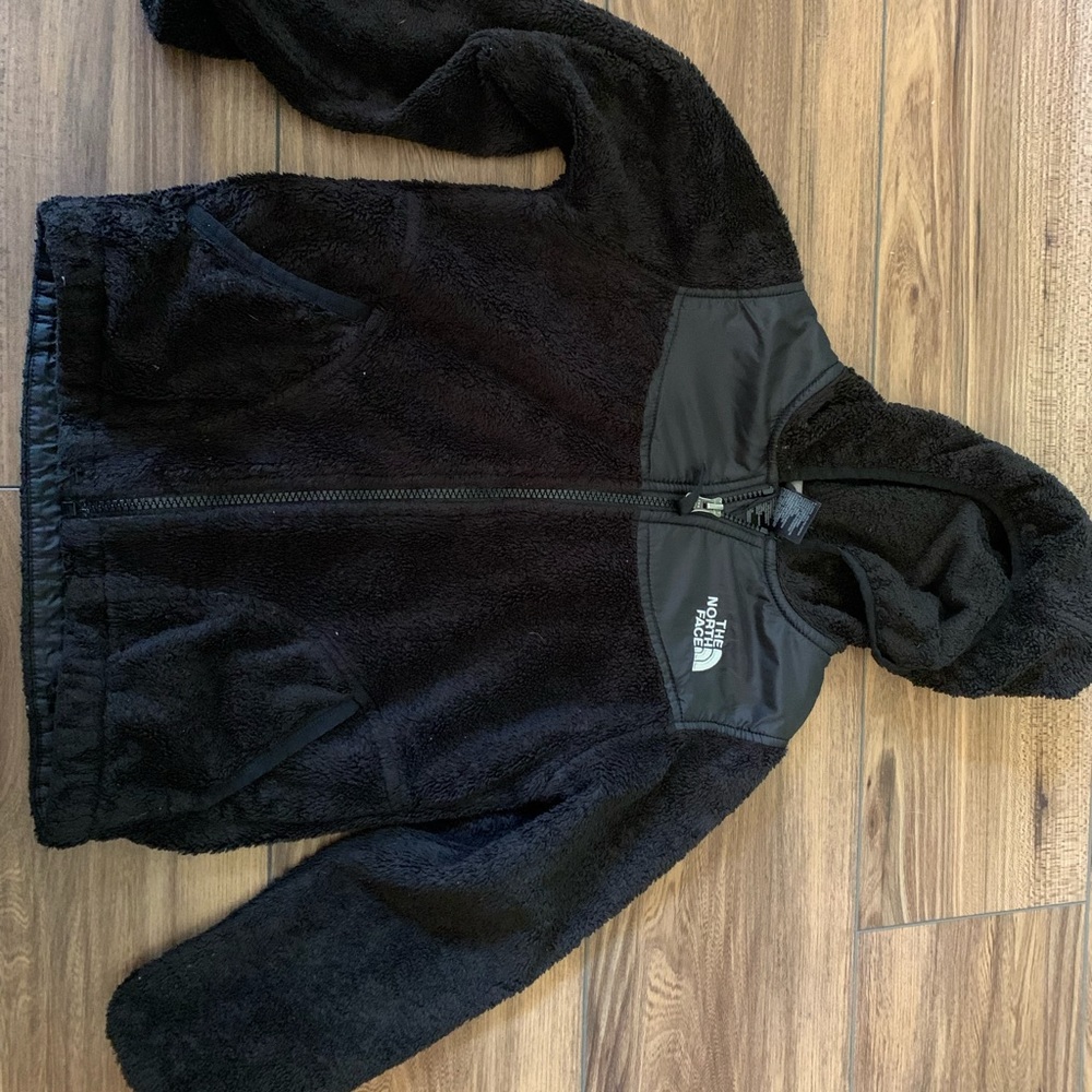Girls hooded fleece zip up